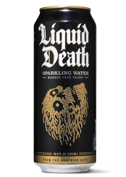 Liquid Death Sparkling Water 12 oz