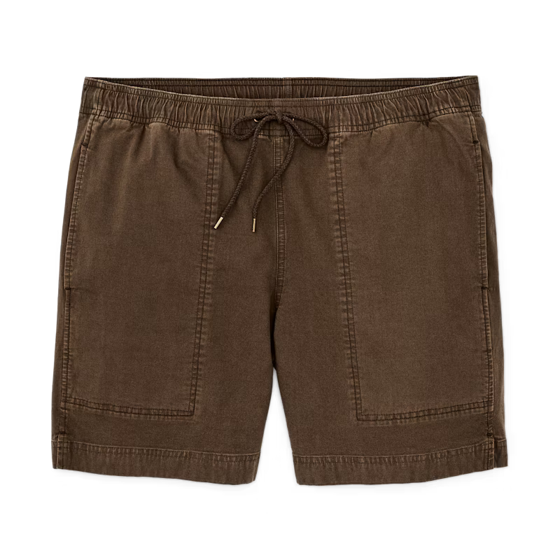 Filson Granite Mountain Pull On Shorts - Dark Earth