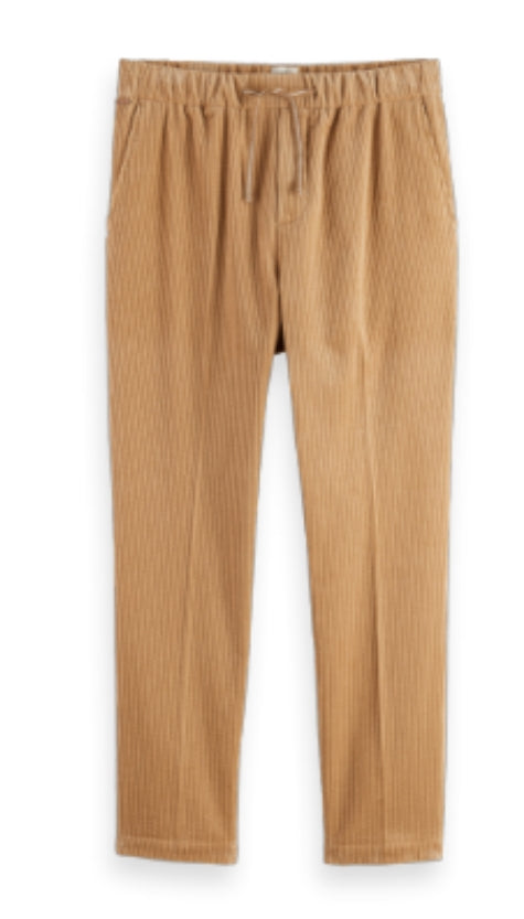 Fave - Cotton Corduroy Loose Tapered Jogger