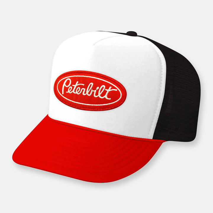 Peterbilt - Black/Curved Bill Patch Hat