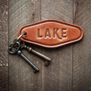 Leather Keychain