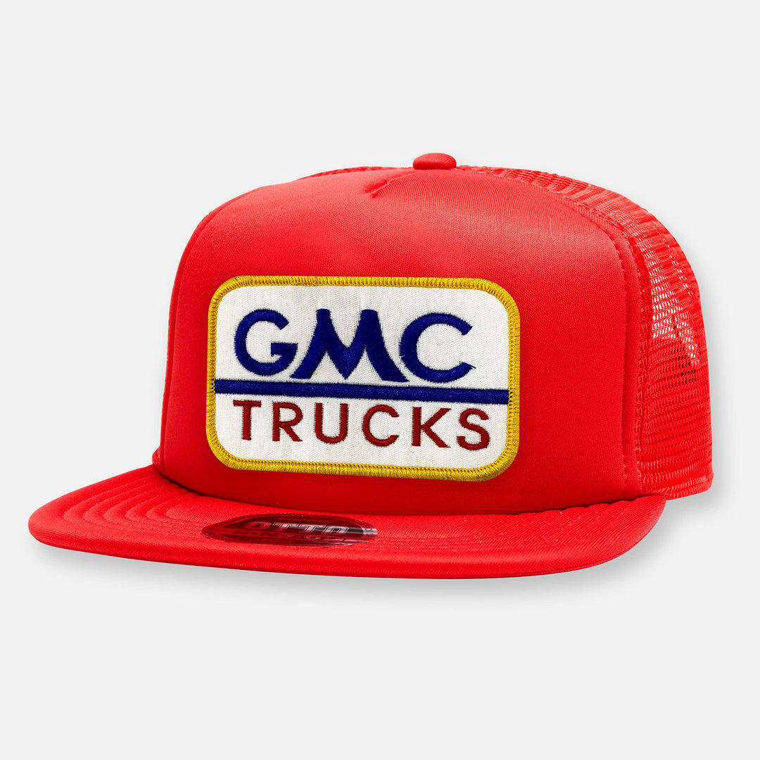 GMC Trucks Flat Bill Patch Hat
