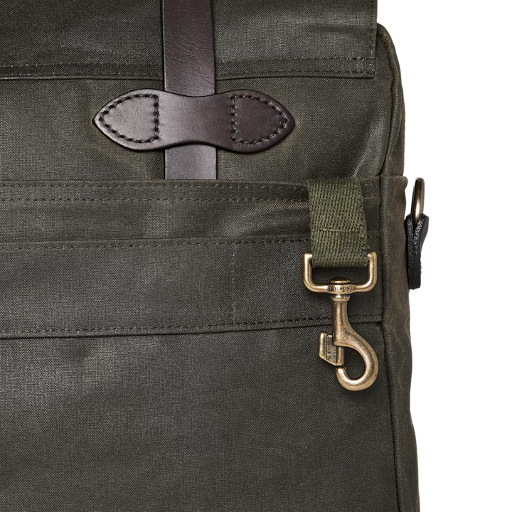 Filson 24 Hour Tin Briefcase - Dark Tan