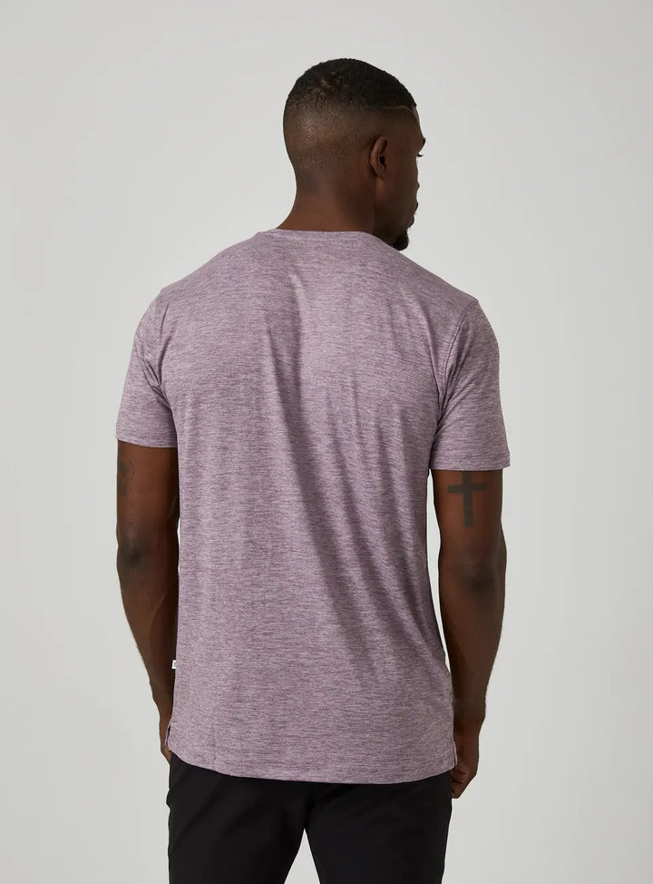 Short Sleeve Core High V-Neck