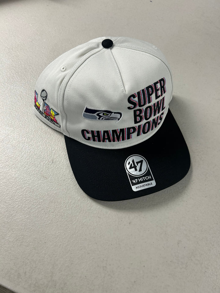 Seattle Seahawks Super Bowl 60 Champion 47 Hitch Hat