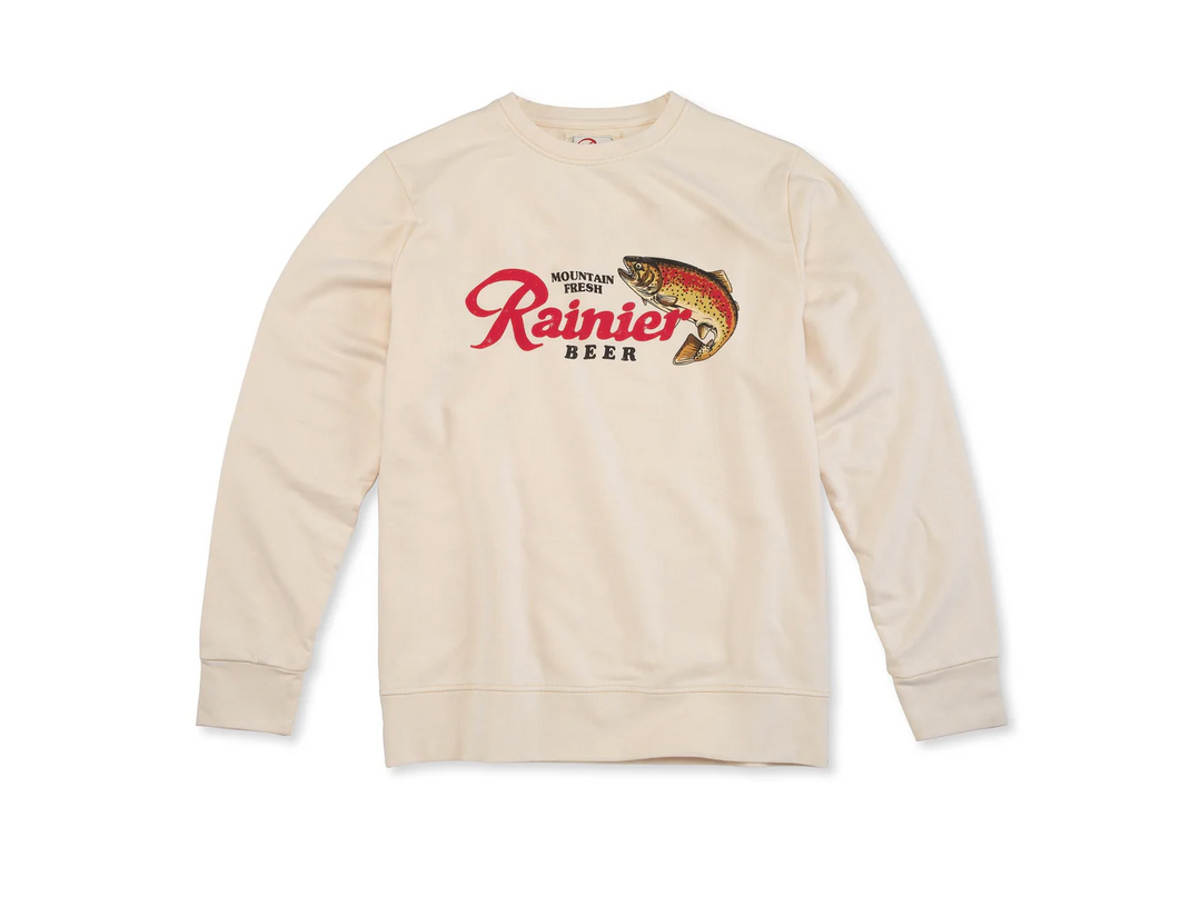American Needle - Rainier Beer Sunday Fleece Crewneck Sweatshirt