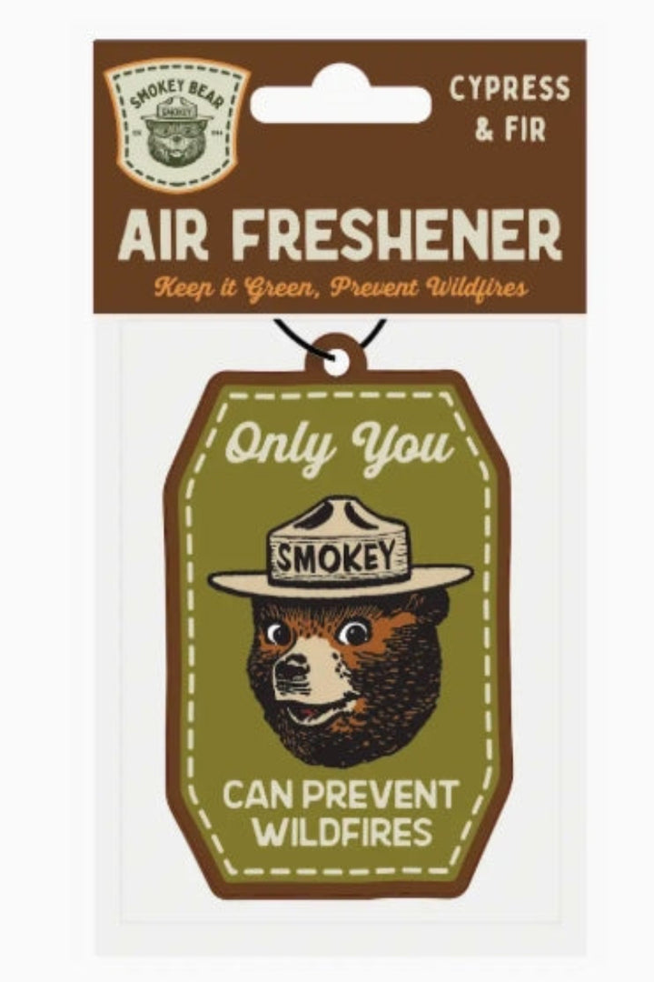 Smokey Bear Car Air Freshener
