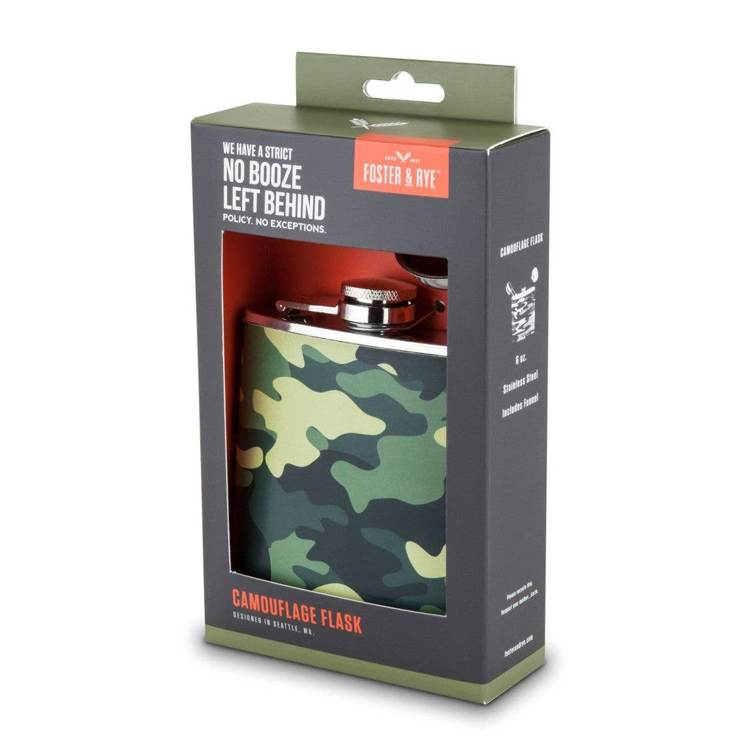 Stainless Steel Flask - Camoflauge
