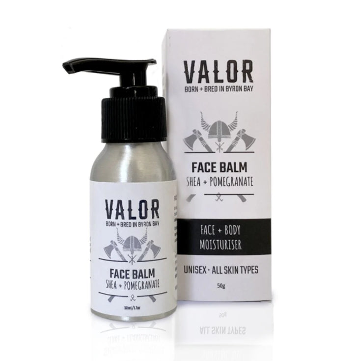 Valor Face Balm (Shea &amp; Pomegranate)
