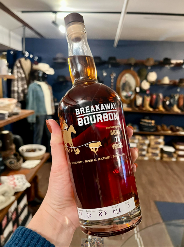 Breakaway 11 yr Washington Bourbon Cask Strength