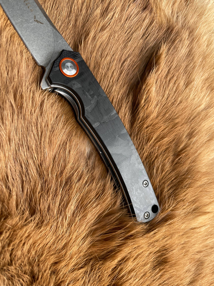 Tezla Mark Y Bearing Folding Knife