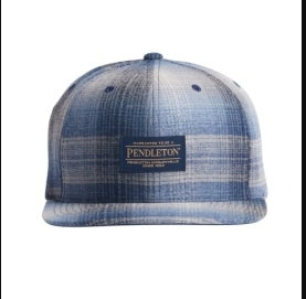 Pendleton Plaid Flat Brim Hat