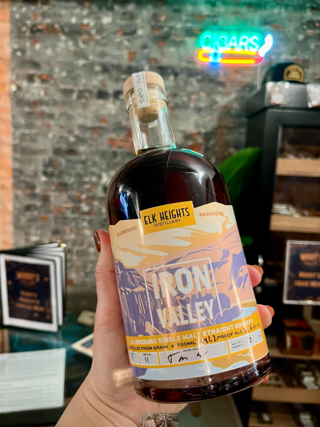 Iron Valley American Single Malt Whiskey 141.2 proof
