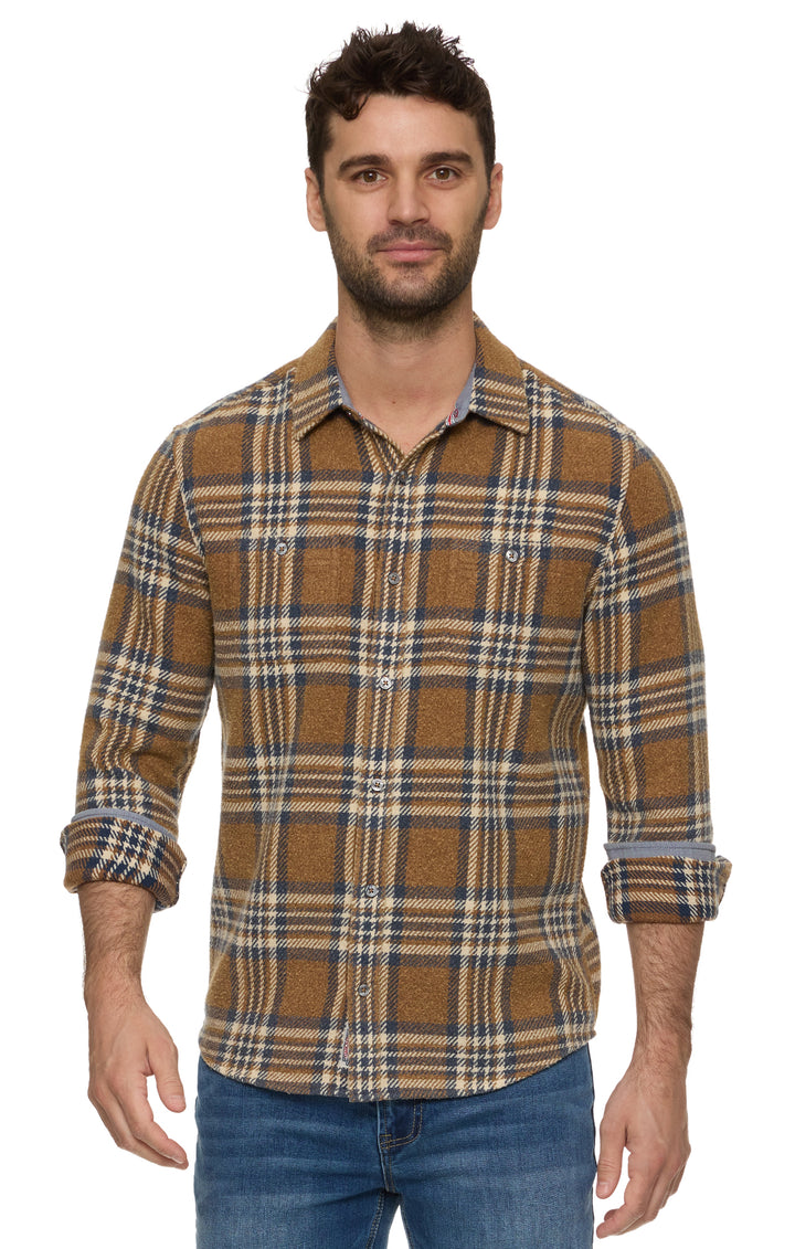 Seabrook LS Vintage Wash Flannel Shirt