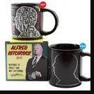 Alfred Hitchcock Heat-Changing Coffee Mug