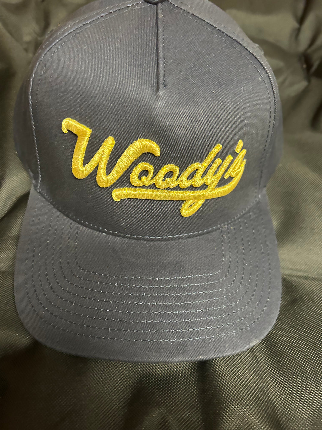 Woodys Embroidered Script Hat