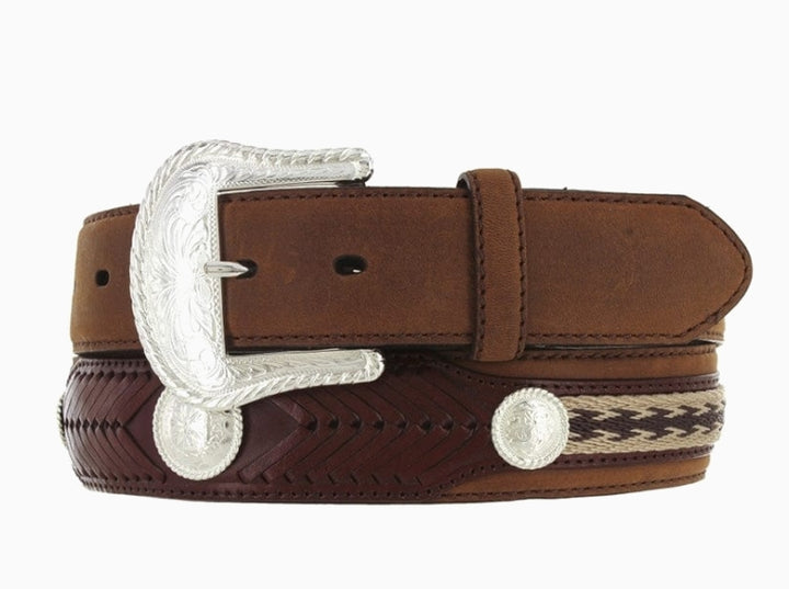 Brighton The Duke Center Applique Belt