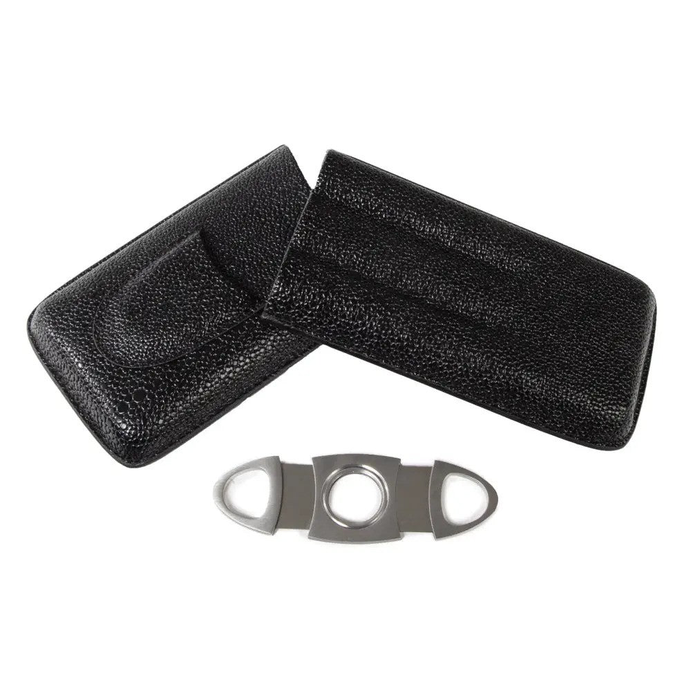 Simon Stingray Cigar Case (Black)