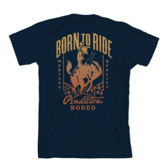 Pendleton Born to Ride Ombre Graphic Tee