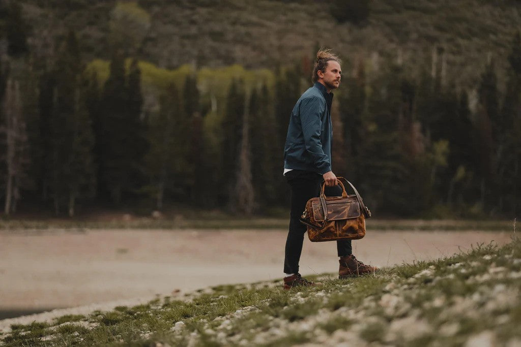 Pilot Bag - Dark Walnut
