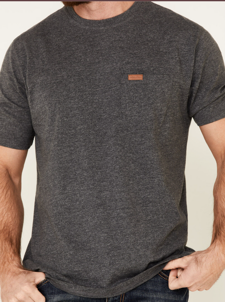 Pendleton Deschutes Pocket Short Sleeve  - Dark Grey Heather