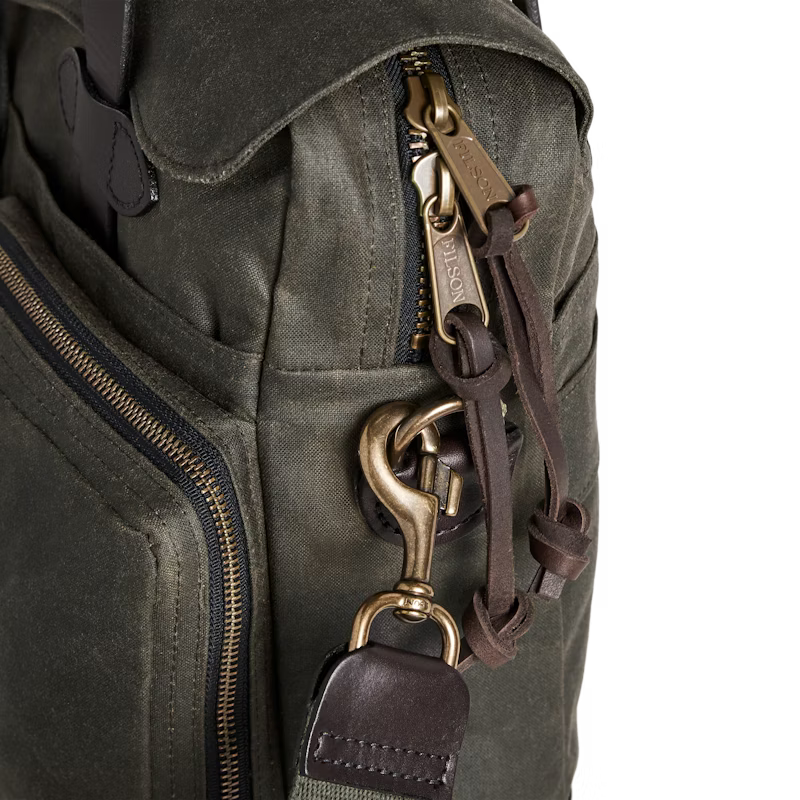 Filson 24 Hour Tin Briefcase - Dark Tan