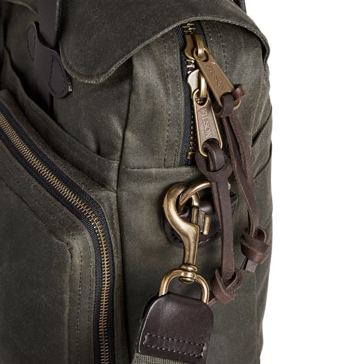 Filson 24 Hour Tin Briefcase - Dark Tan