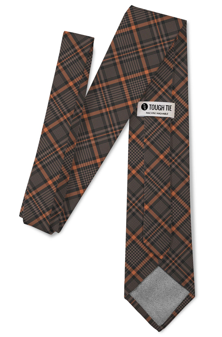 Swanson - Brown Flannel Tie