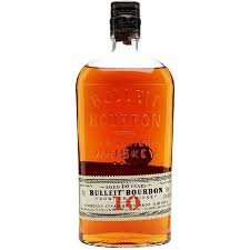 Bulleit Straight Bourbon Frontier Whiskey 10 yr 91.2 proof
