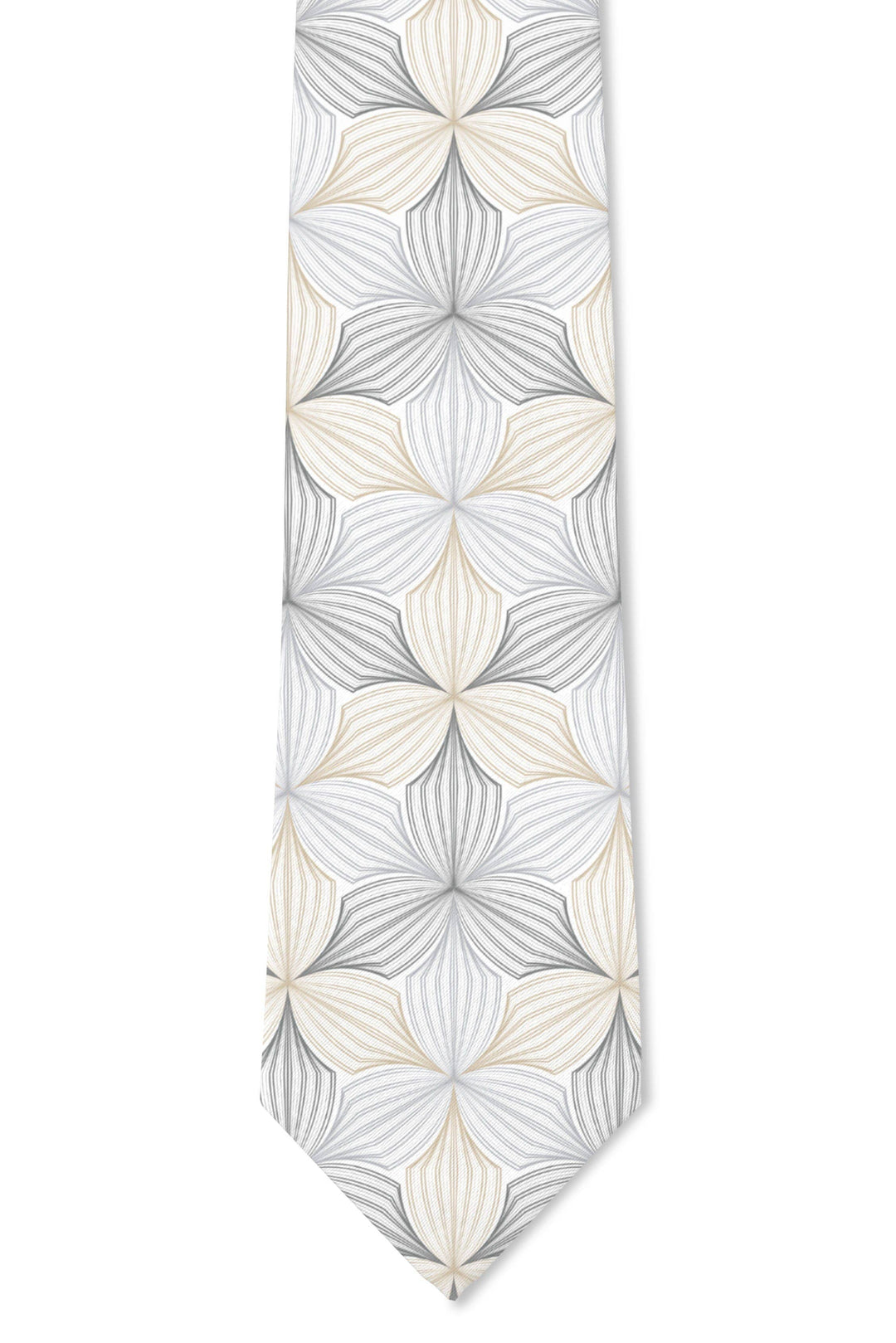 Bermuda - Monochrome Floral Tie