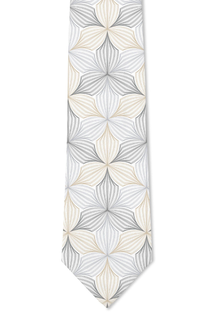 Bermuda - Monochrome Floral Tie