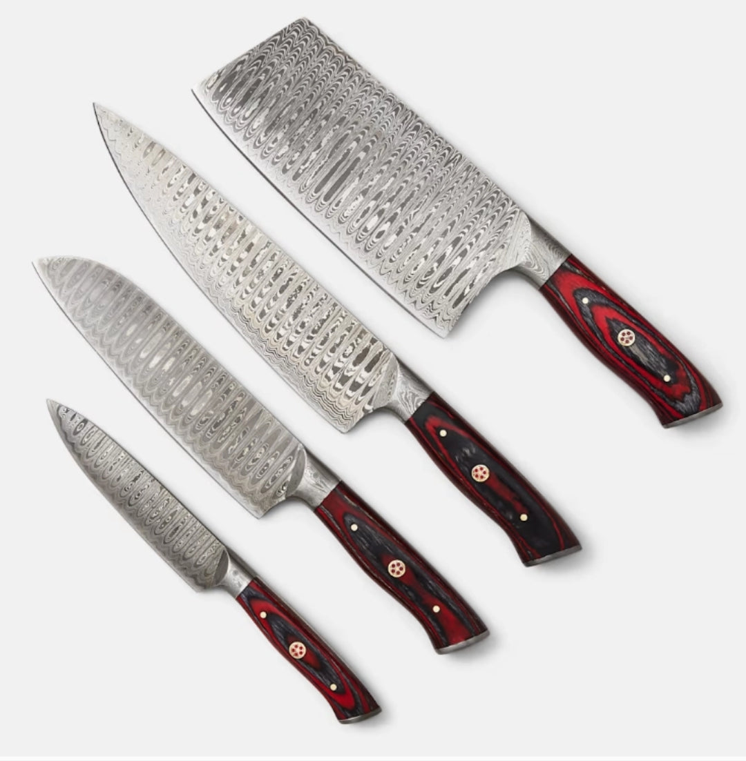 Titan Crimson Blade Culinary Set