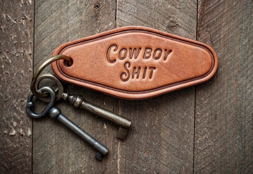 Leather Keychain