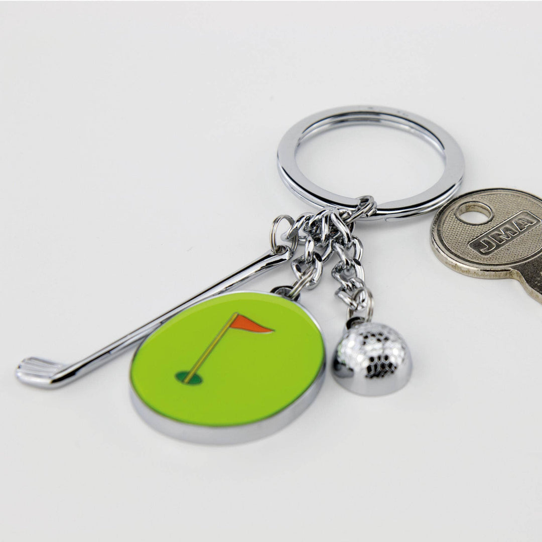 Troika Hole in One Golf Charms Key-ring